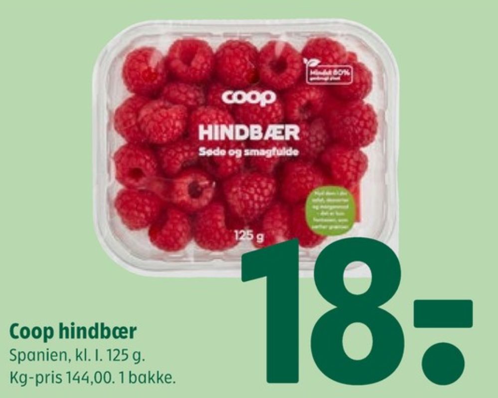 Coop, Hindbær