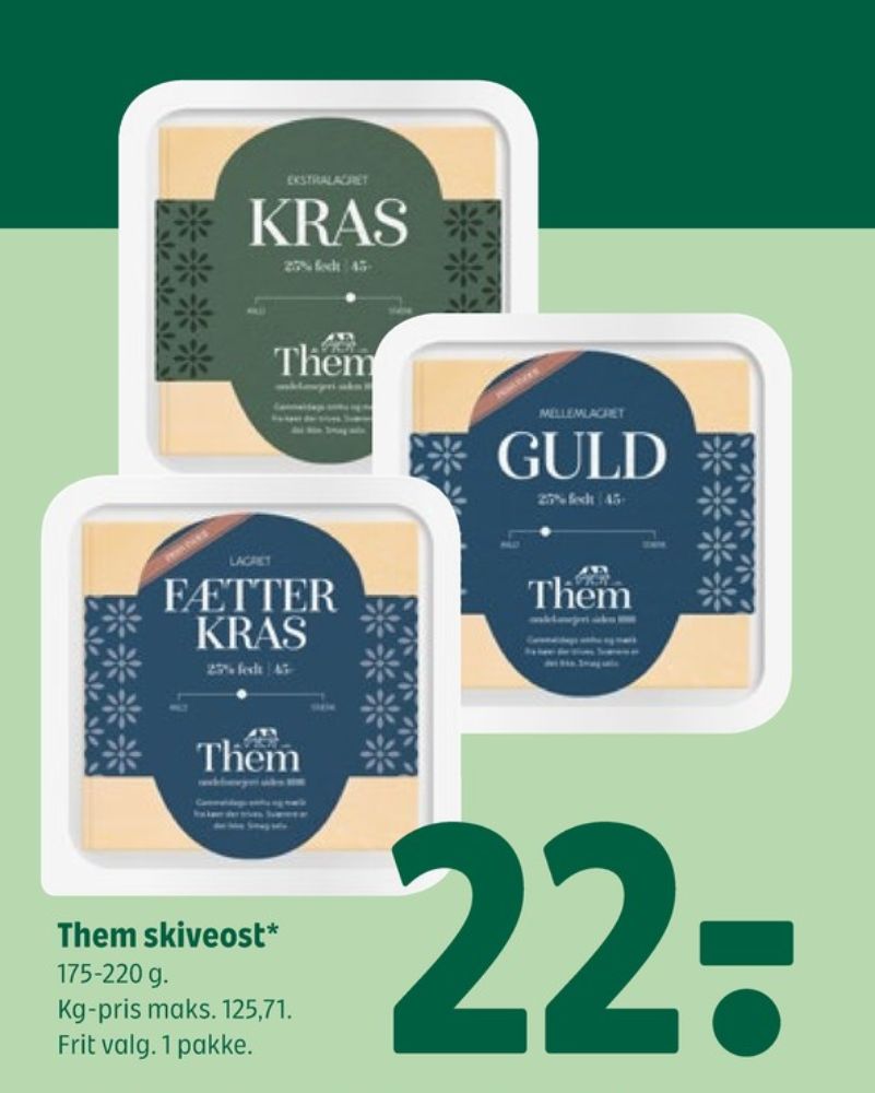 Them Ost, Skiveost Fætter Kras