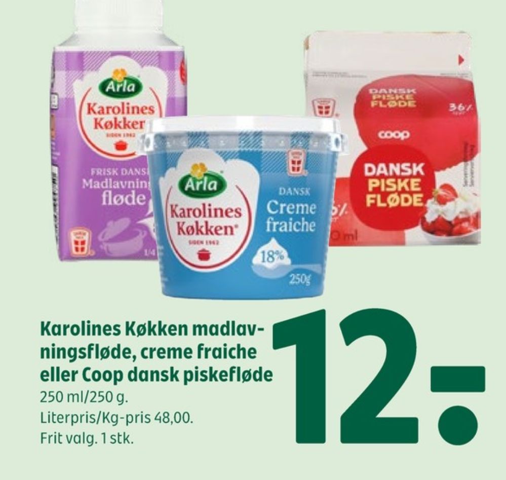 Coop, Piskefløde 36%