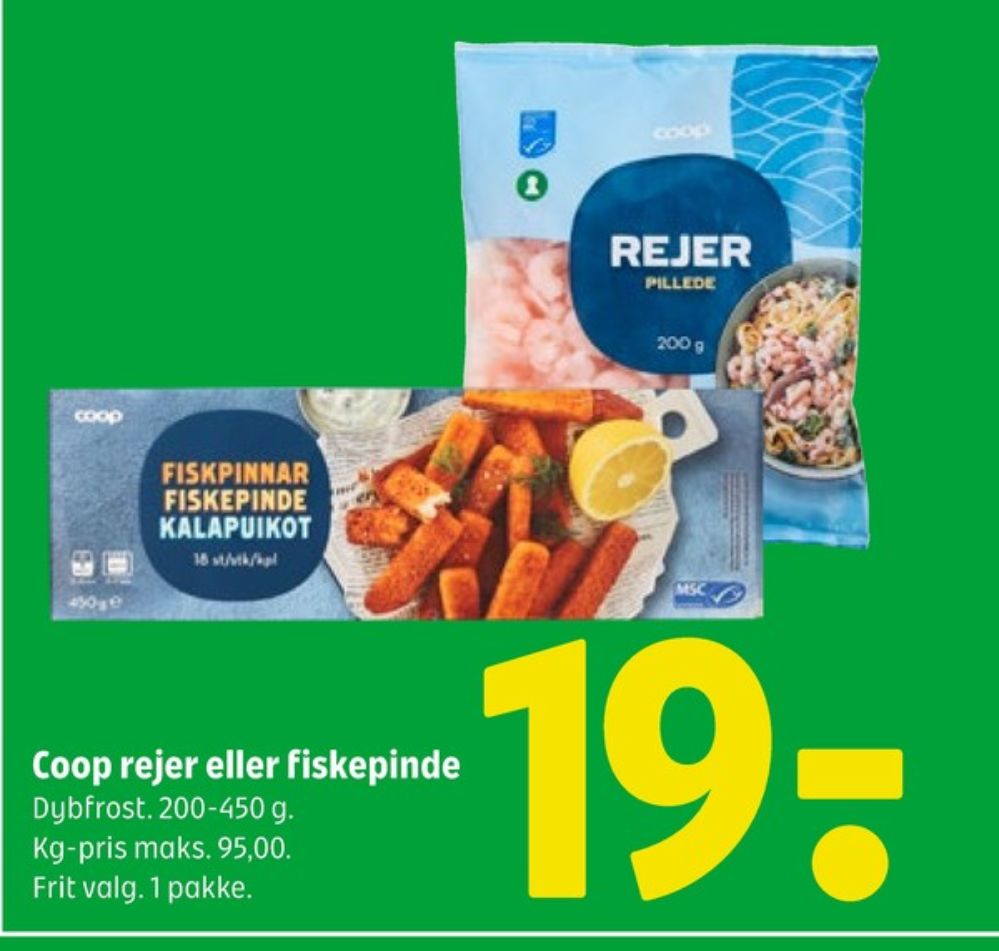 Coop, Rejer