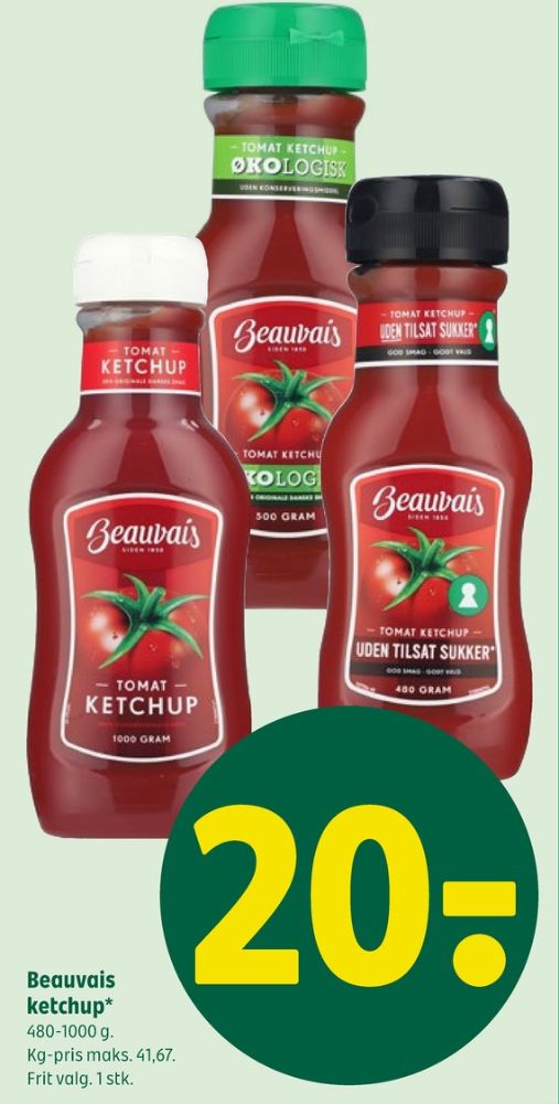 Beauvais, Ketchup
