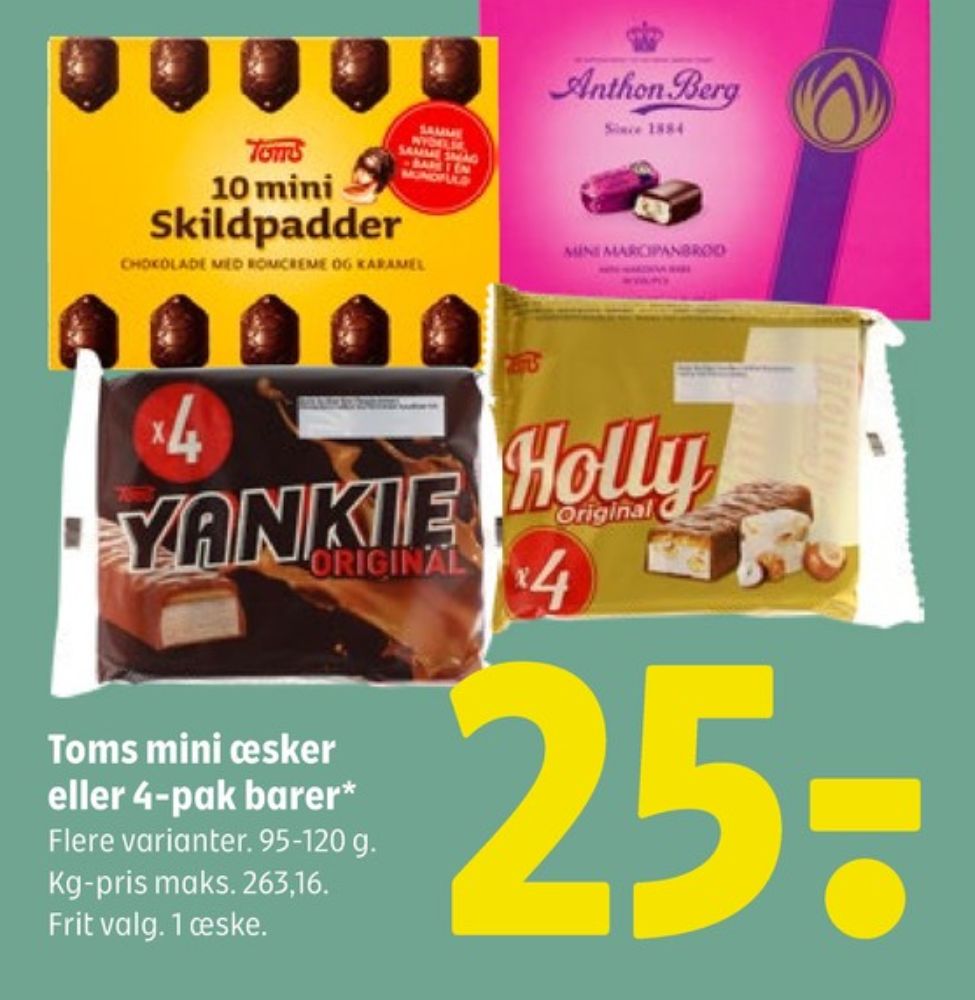 Holly, Chokoladebar