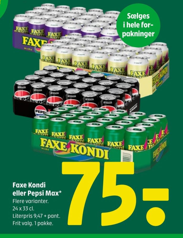 Pepsi Max, Cola 24 pk.