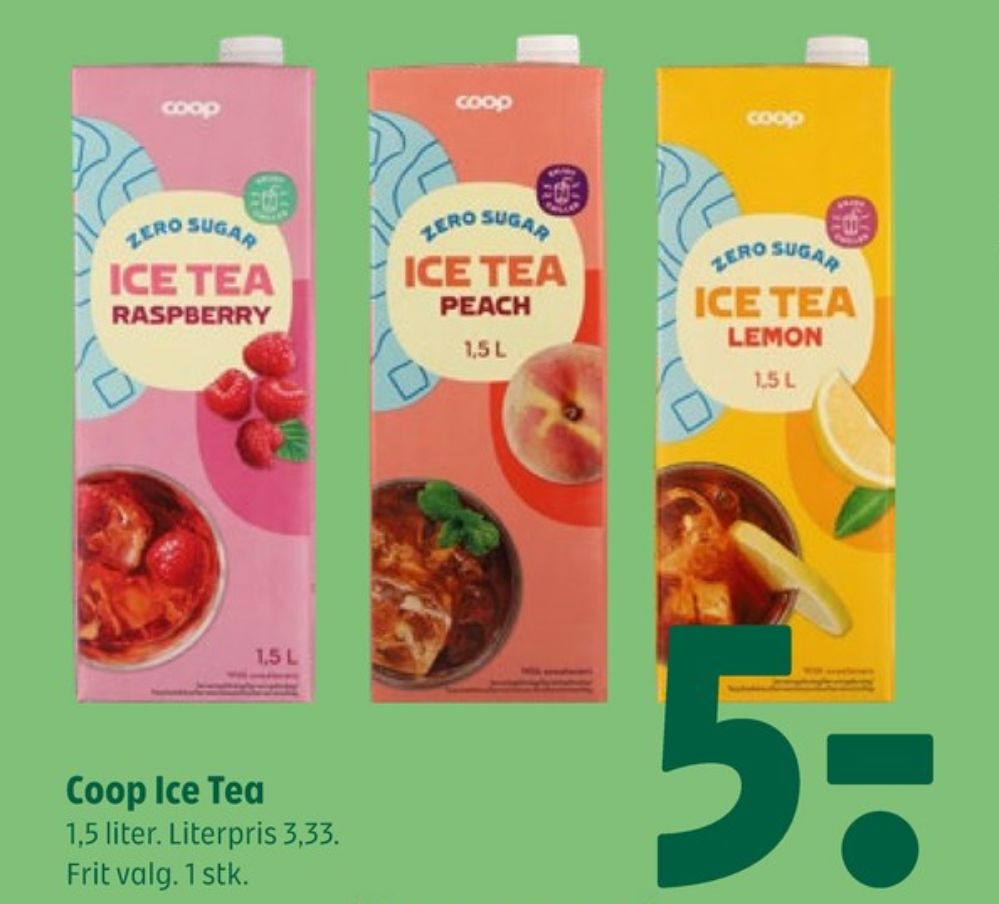 Coop, Ice tea