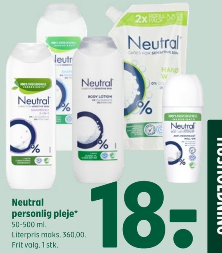 Neutral, Deo Roll-on
