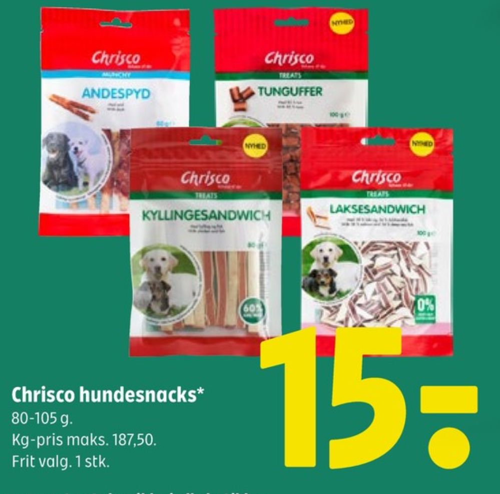 Chrisco, Hundesnacks
