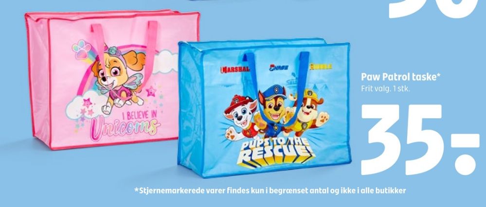 Paw Patrol, Taske