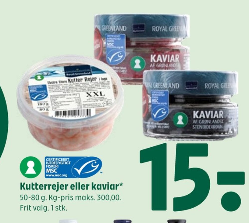 Royal Greenland, Kaviar