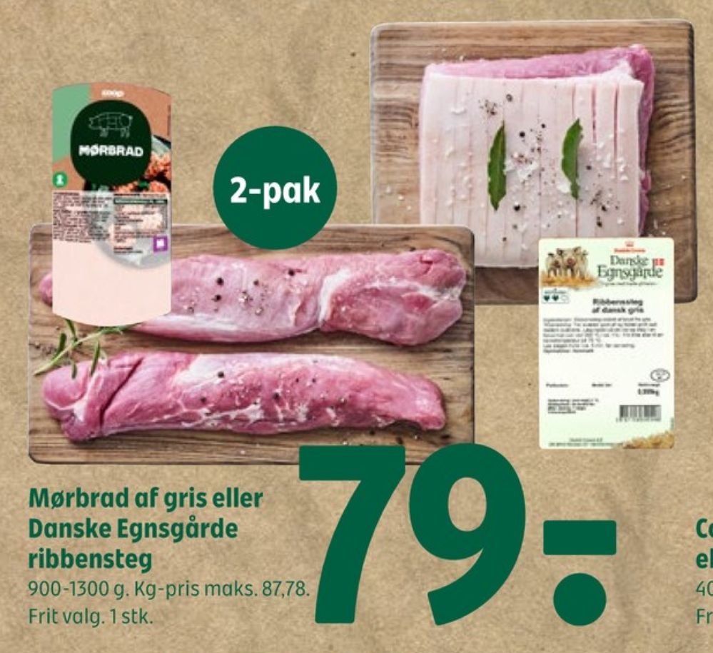 Coop Dit valg, Grisemørbrad