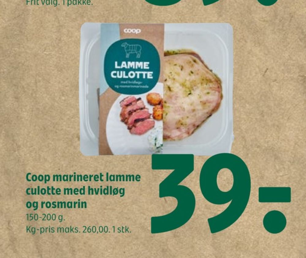 Coop, Lammeculotte