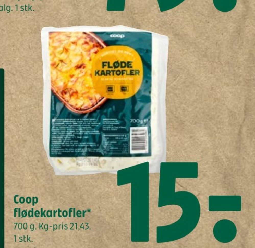 Coop, Flødekartofler