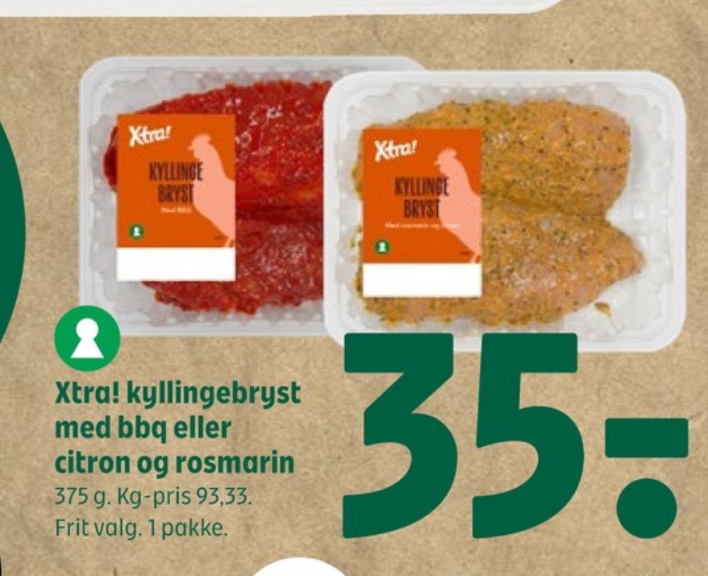 Xtra, Kyllingebrystfilet