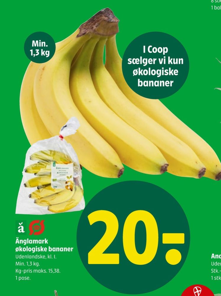 Änglamark, Bananer