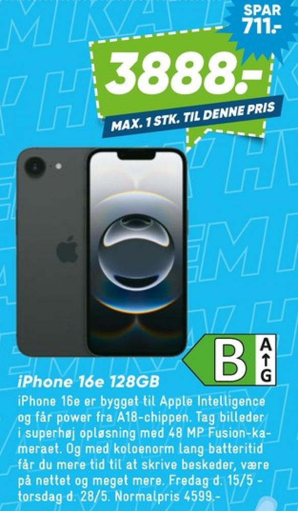 Apple Iphone 16e, Mobiltelefon