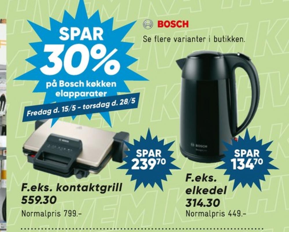 Bosch, Bordgrill