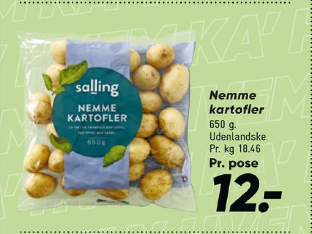 Salling, Kartofler