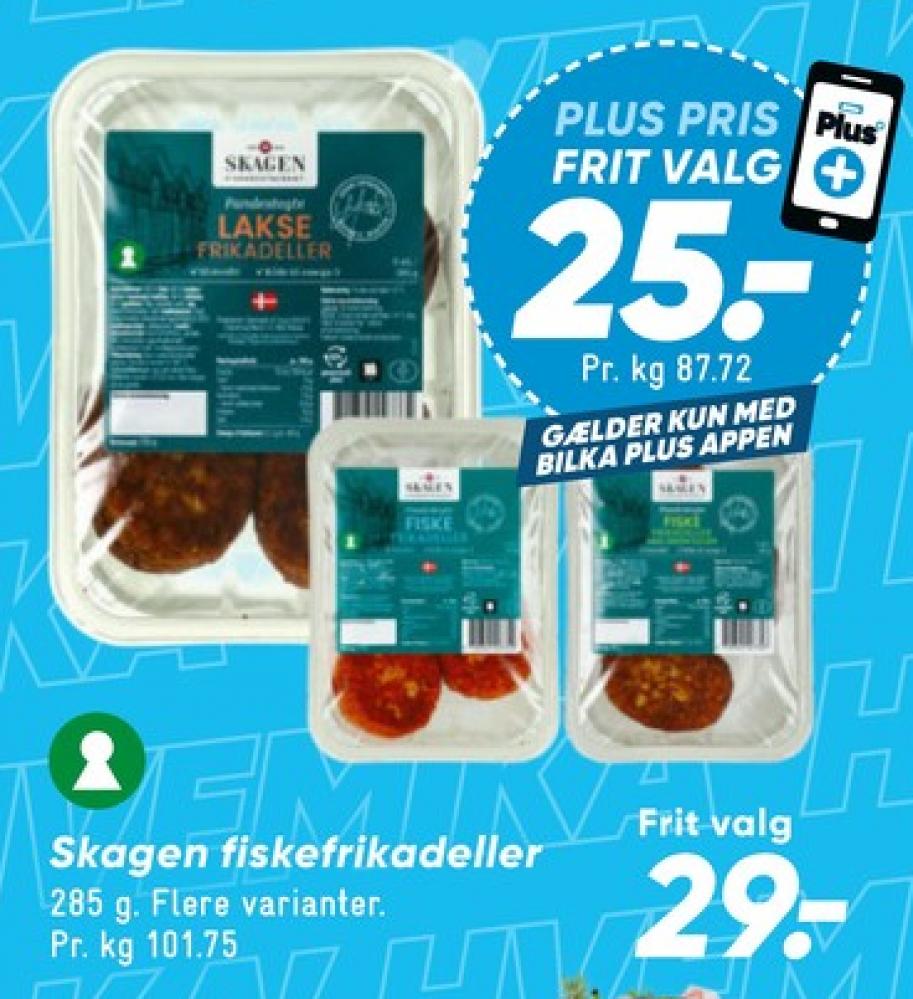 Skagen Fiskerestaurant, Fiskefrikadeller