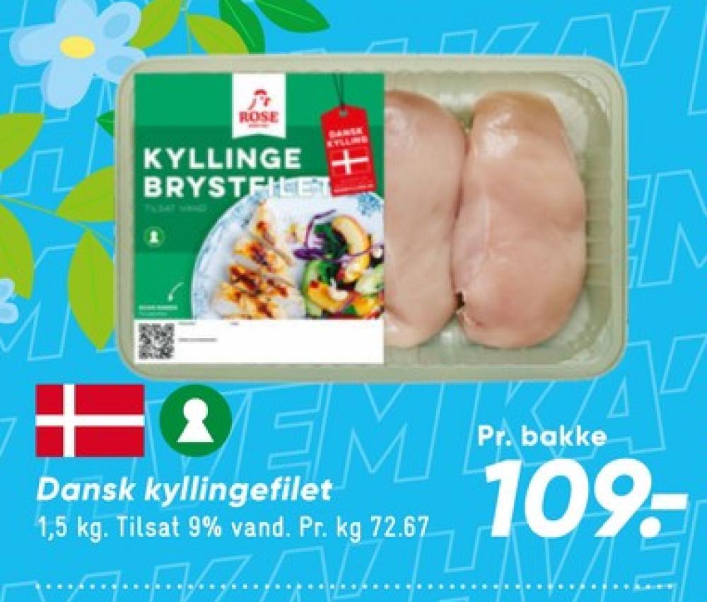 Dansk Landkylling, Kyllingebrystfilet
