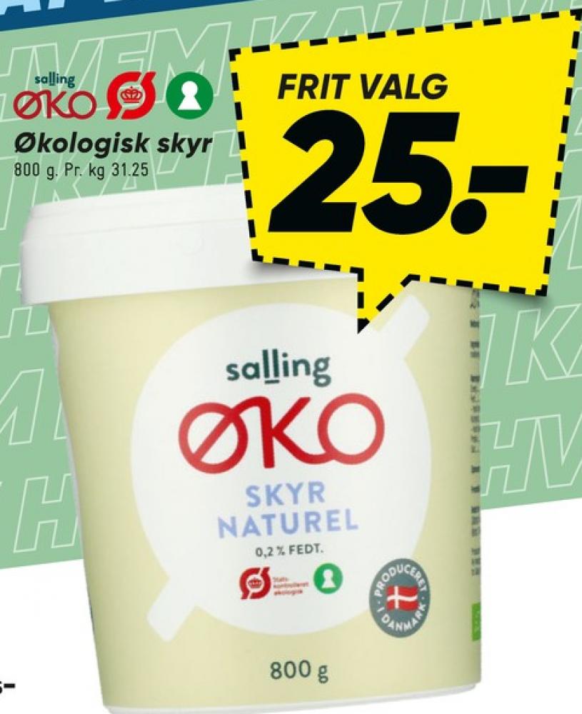Salling ØKO, Naturel Skyr 