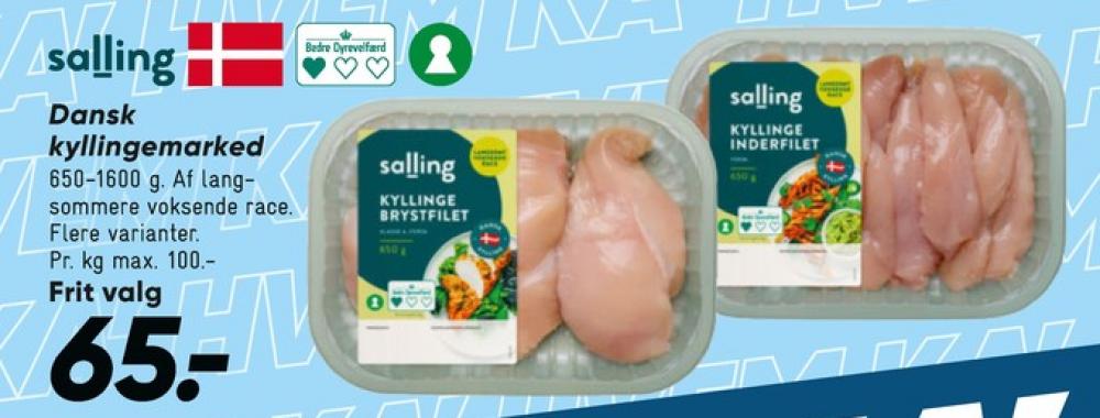 Salling, Kyllingebrystfilet