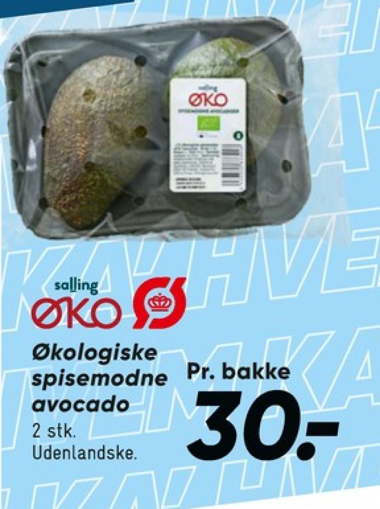 Salling ØKO, Avocado