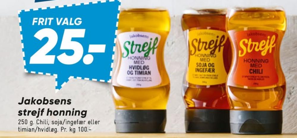 Jakobsens, Honning