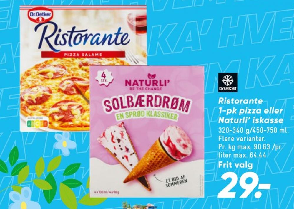 Ristorante, Pizza Salame