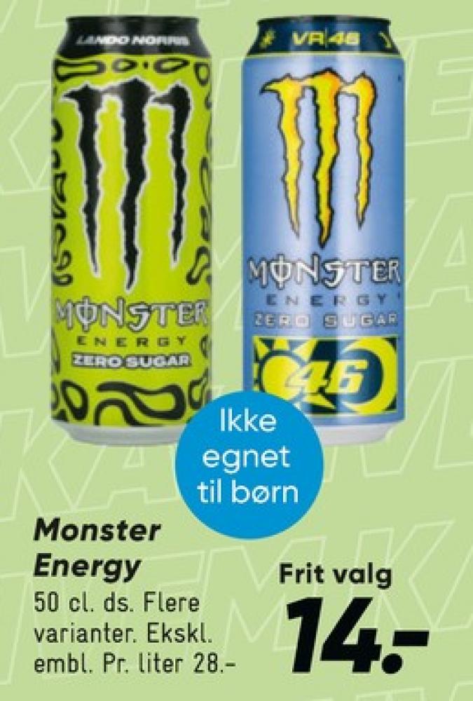Monster Lando Norris, Energidrik