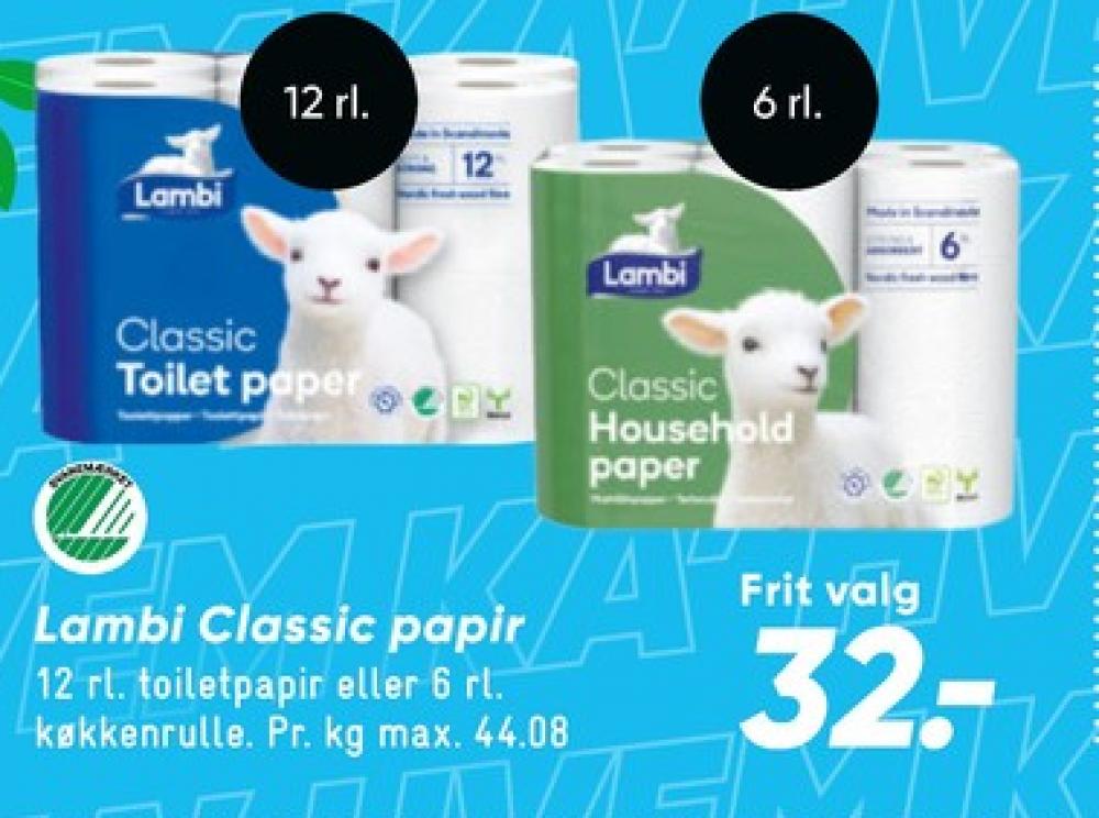 Lambi Classic, Køkkenrulle