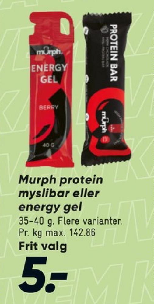 Murph, Proteinbar Mørk Chokolade