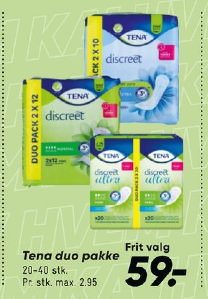 Tena, Discreet Ultra Mini Bind