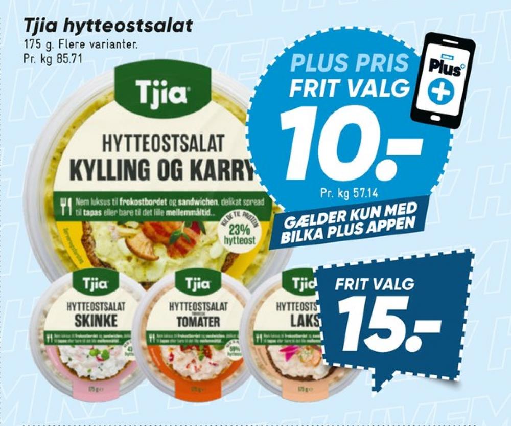Tjia, Hytteostsalat Skinke