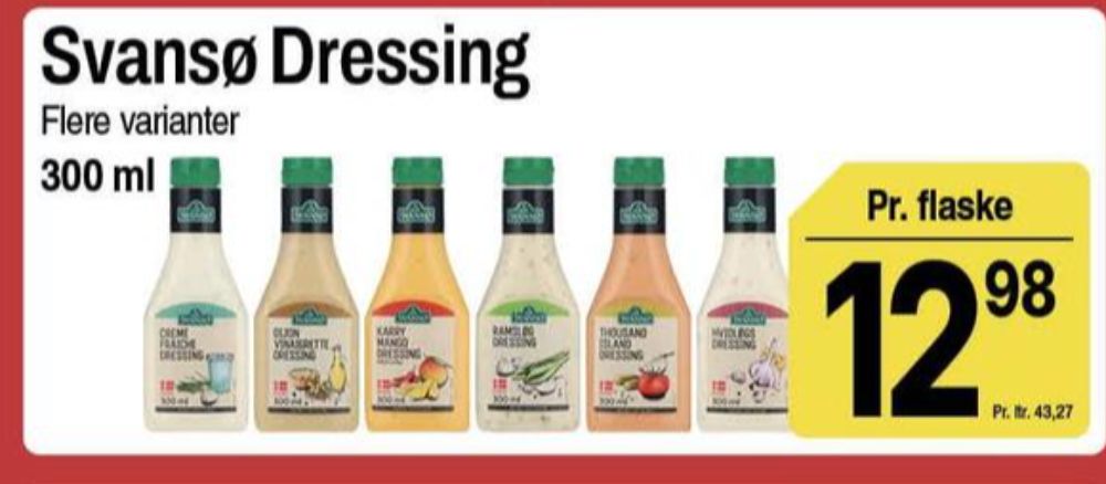 Svansø, Dijon Vinagrette Dressing
