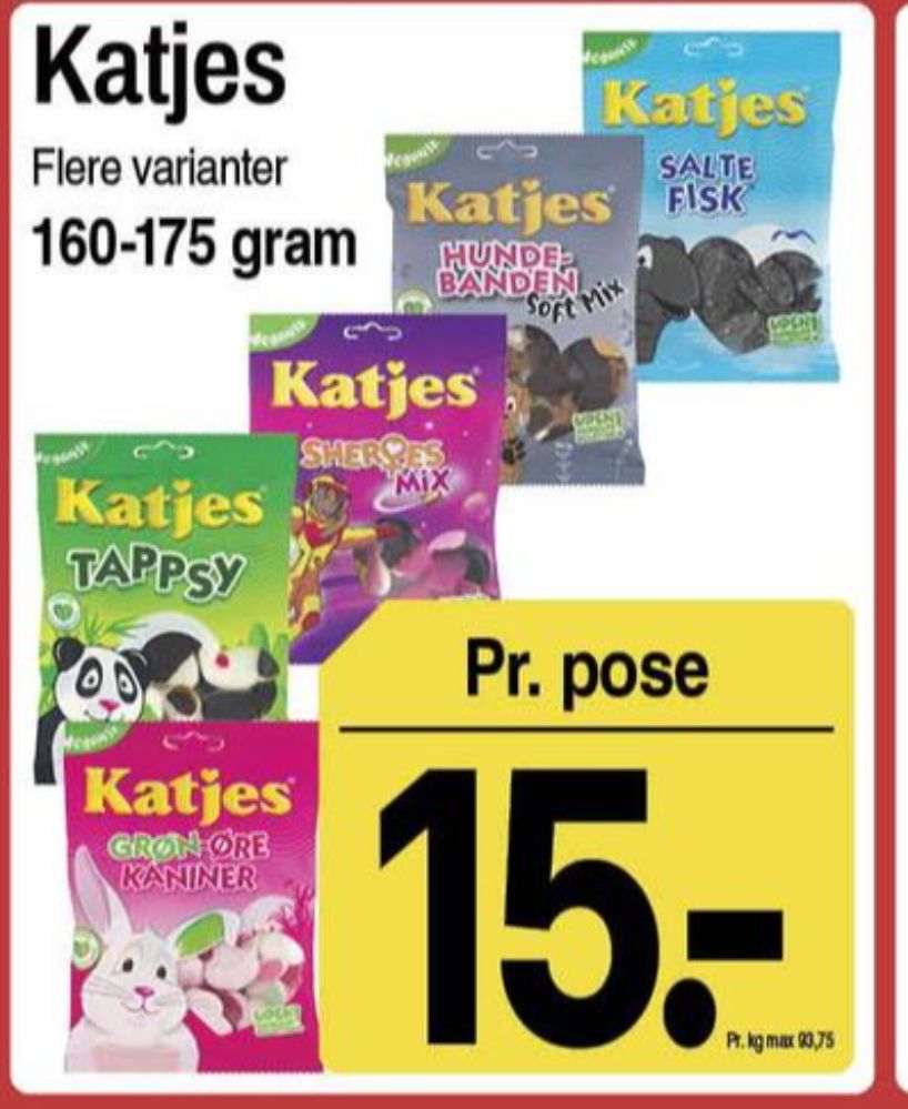 Katjes Hundebanden, Slikposer