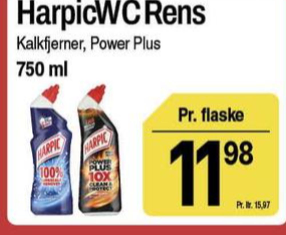 Harpic, WC-rens