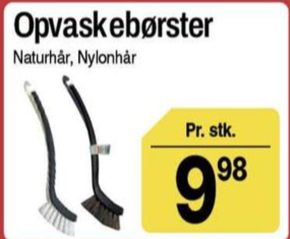 Opvaskebørste