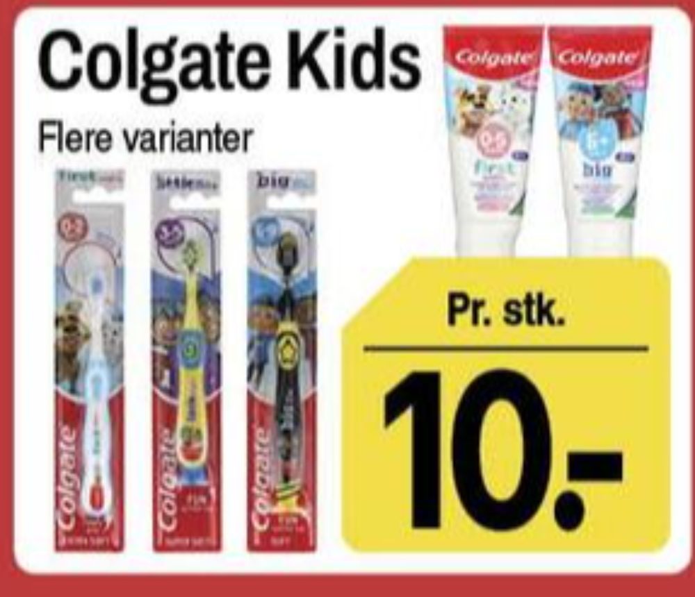 Colgate, Tandpasta