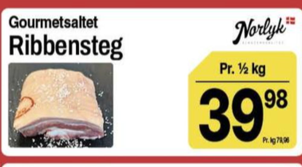 Norlyk Slagter, Ribbensteg