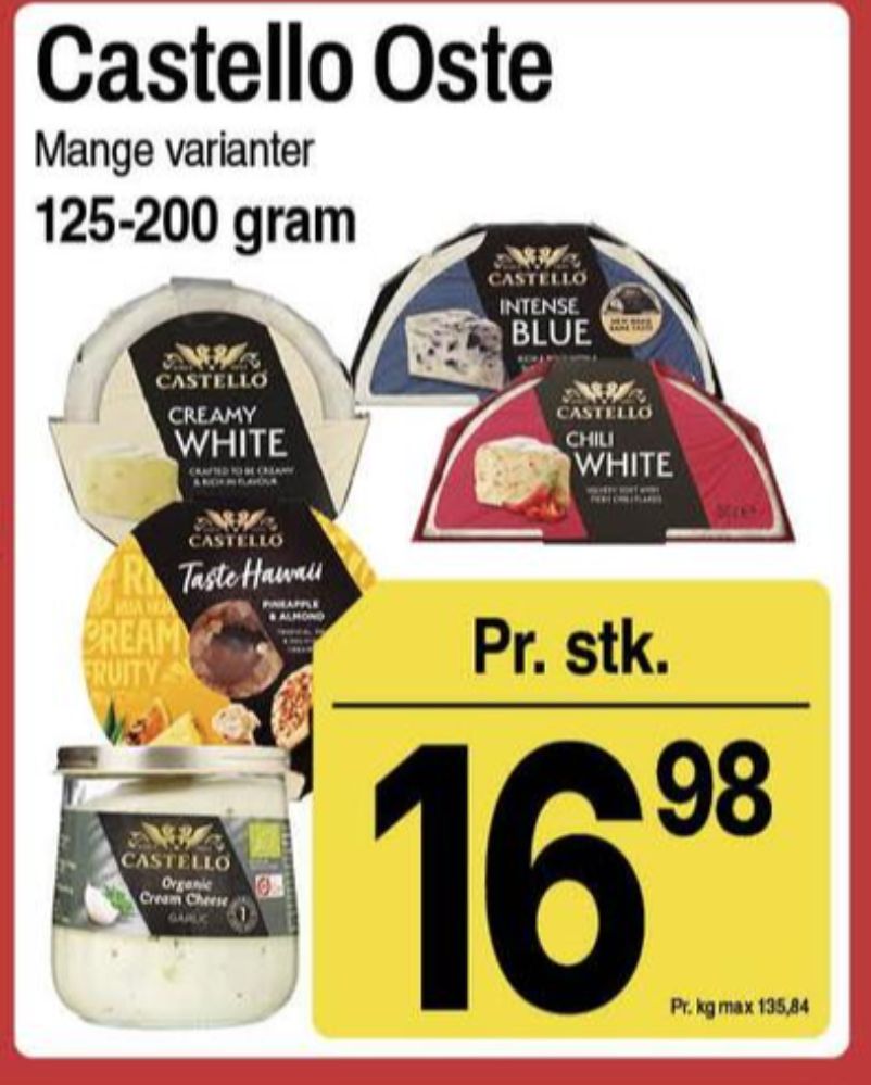 Castello Creamy White, Skimmelost
