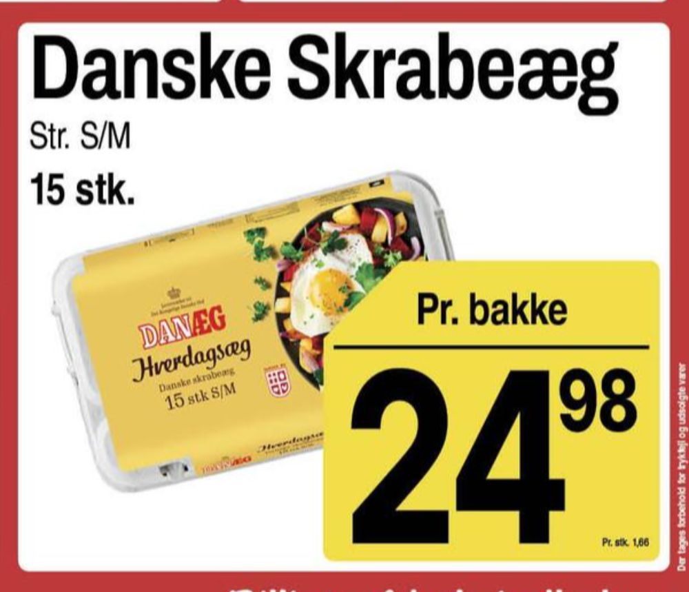 Danæg, Skrabeæg S/M