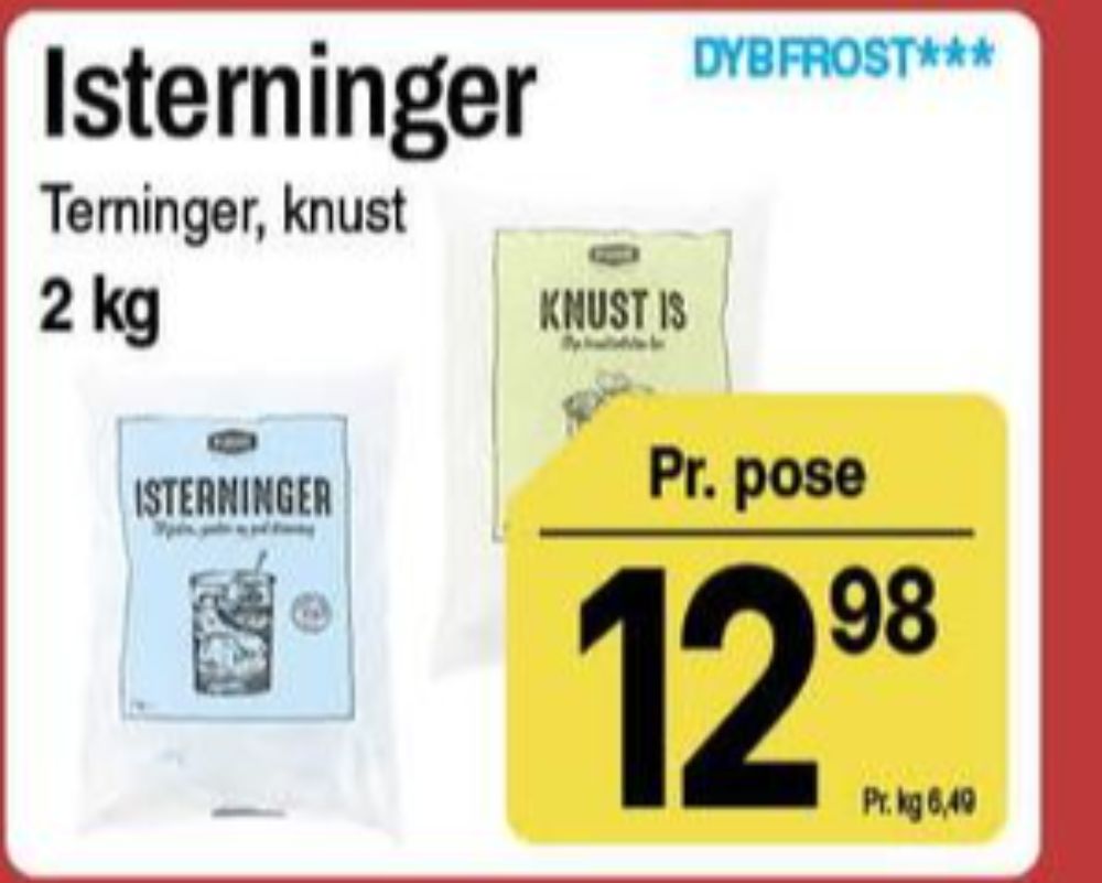 PlusIce, Isterninger
