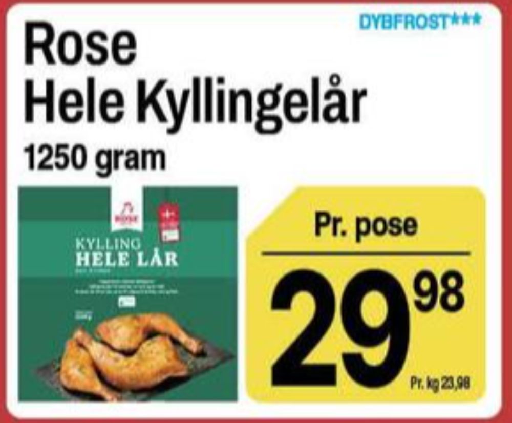 Rose, Kyllingelår