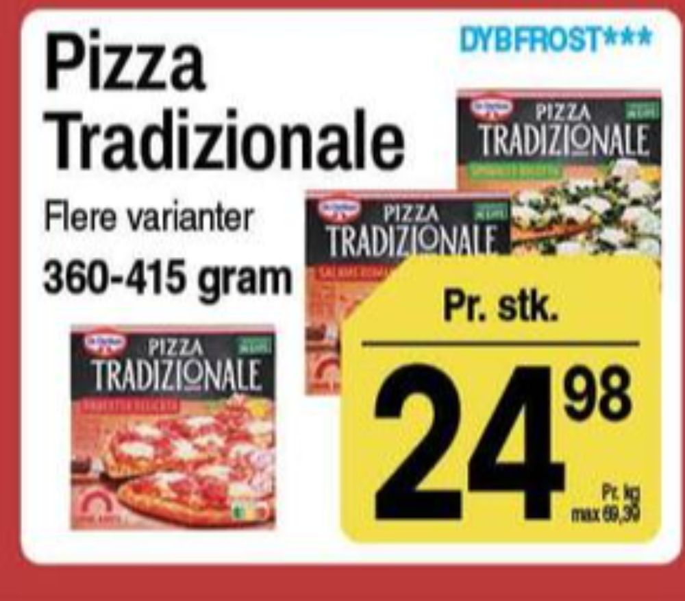 Tradizionale, Spinacie Ricotta Pizza