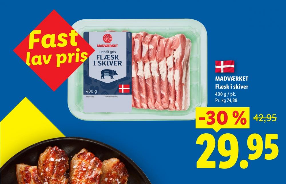 Madværket, Flæsk i skiver
