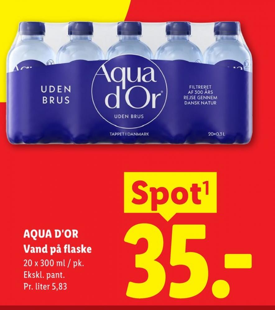 Aqua d'Or, Mineralvand med brus 20 pk.