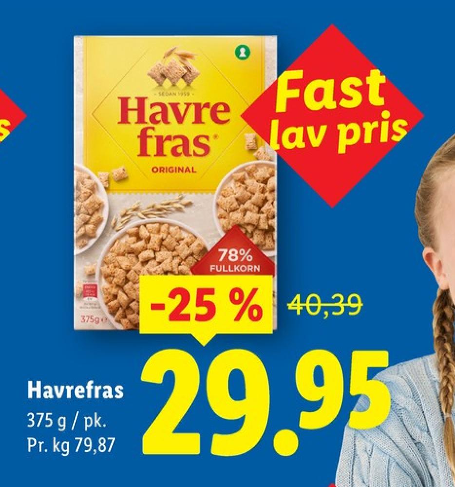 Quaker, Havrefras