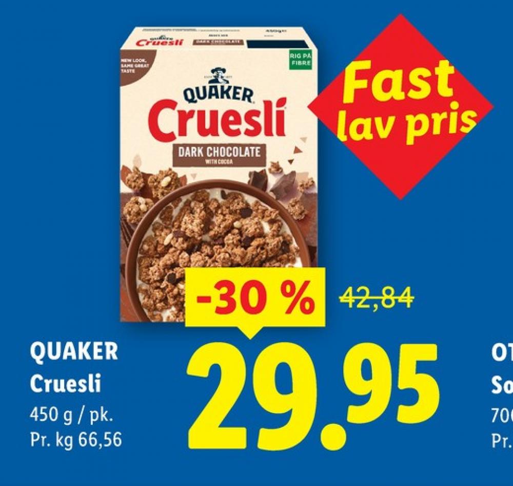 Quaker, Cruesli Dark Chocolate