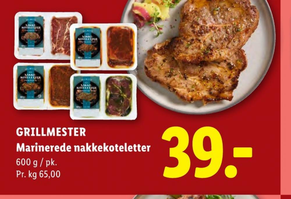 Grillmester, Nakkekoteletter