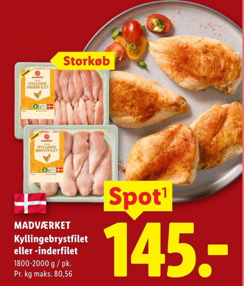 Madværket, Kyllingebrystfilet