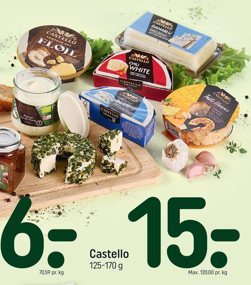 Castello Taste India, Flødeost